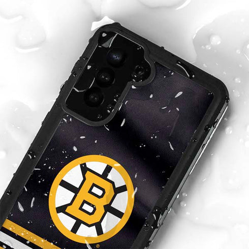 NHL Boston Bruins Home Jersey Galaxy S24 Waterproof Case